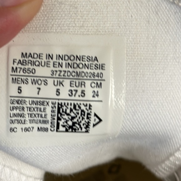 Converse All Star Chuck Taylor shoes white. Unisex. - Picture 6 of 6